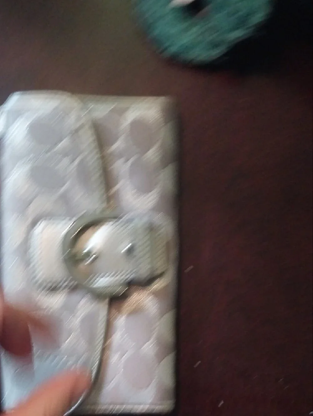 Coach Designer-Style Taupe Signature Pattern Shoulder Bag with Matching Wallet